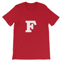 F Short-Sleeve Unisex T-Shirt