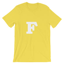 F Short-Sleeve Unisex T-Shirt