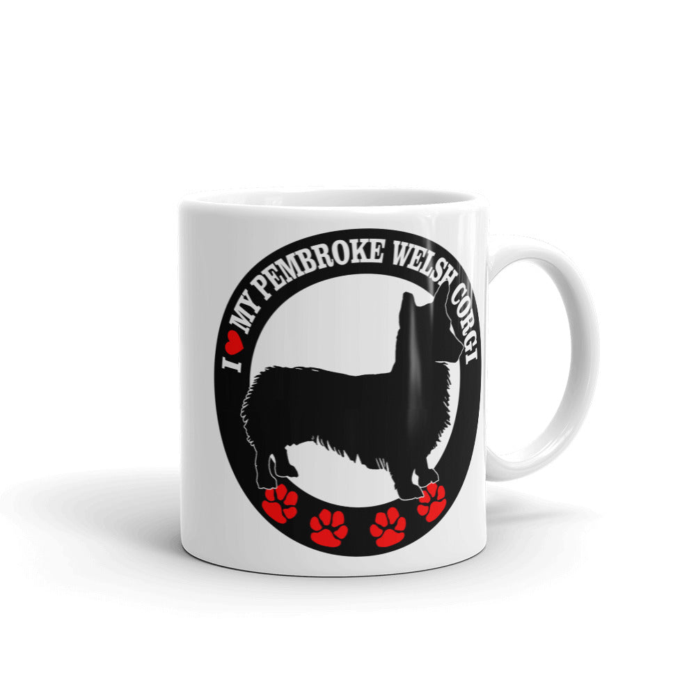 I Love My Corgi Mug