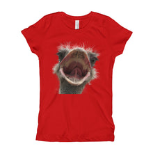Girl's T-Shirt - Ostrich