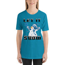 Let It Snowman Short-Sleeve Unisex T-Shirt