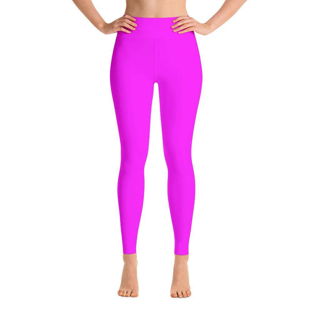 Magenta Yoga Leggings