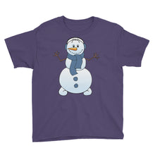 Snowman Youth Short Sleeve T-Shirt