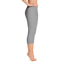 Gray Capri Leggings
