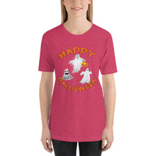 Happy Halloween Ghosts Short-Sleeve Unisex T-Shirt