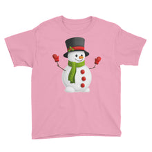 Snowman Youth Short Sleeve T-Shirt
