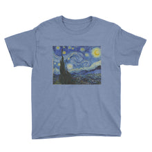 Starry Night Youth Short Sleeve T-Shirt