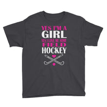I Love Me Some Field Hockey Youth Short Sleeve T-Shirt