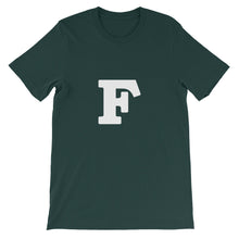 F Short-Sleeve Unisex T-Shirt