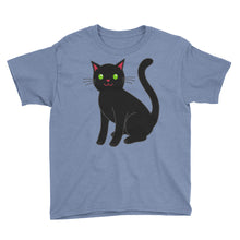 Black Cat Youth Short Sleeve T-Shirt