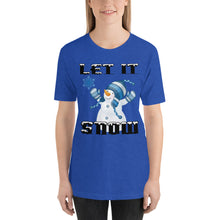 Let It Snowman Short-Sleeve Unisex T-Shirt