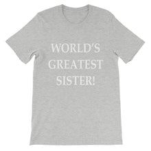 World's Greatest Sister t-shirt