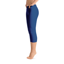 Navy Capri Leggings