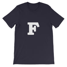 F Short-Sleeve Unisex T-Shirt