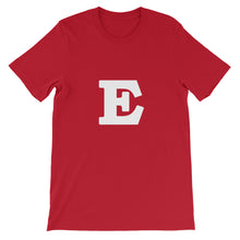 E Short-Sleeve Unisex T-Shirt