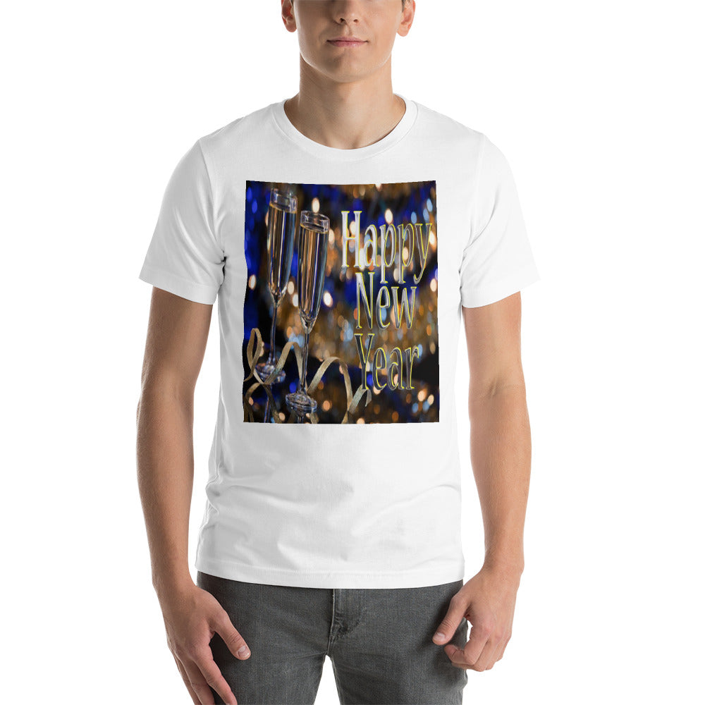 Happy New Year Short-Sleeve Unisex T-Shirt
