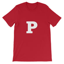 P Short-Sleeve Unisex T-Shirt