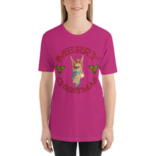 Merry Christmas Angel Short-Sleeve Unisex T-Shirt
