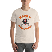 Happy Halloween Spider Short-Sleeve Unisex T-Shirt