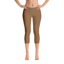 Brown Capri Leggings