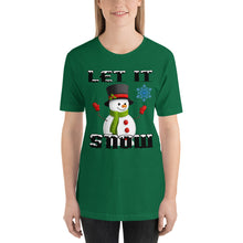 Let It Snow Short-Sleeve Unisex T-Shirt