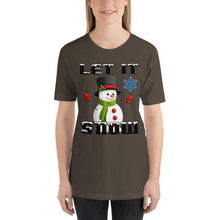Let It Snow Short-Sleeve Unisex T-Shirt