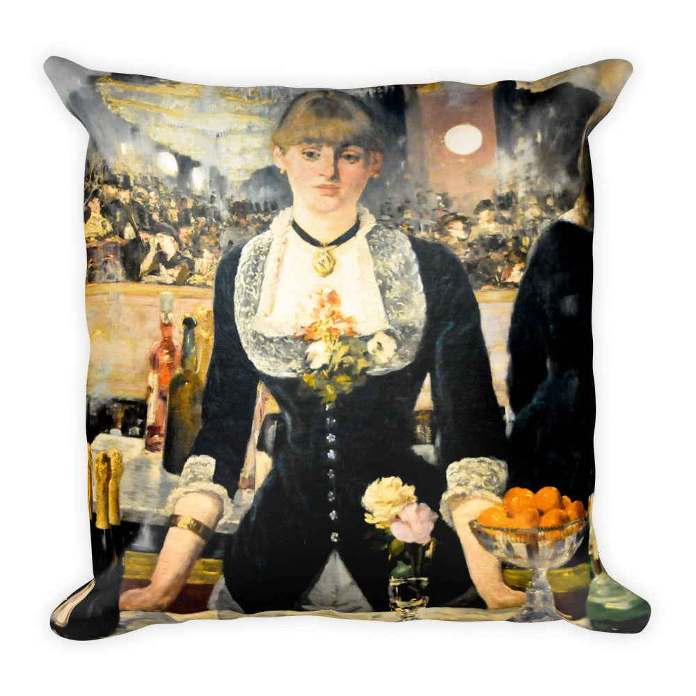 A Bar at the Folies Bergere Pillow
