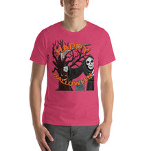 Happy Halloween Grim Reaper Short-Sleeve Unisex T-Shirt