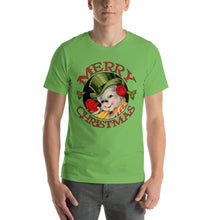 Merry Christmas Snowman Short-Sleeve Unisex T-Shirt