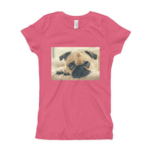 Girl's T-Shirt - Pug.