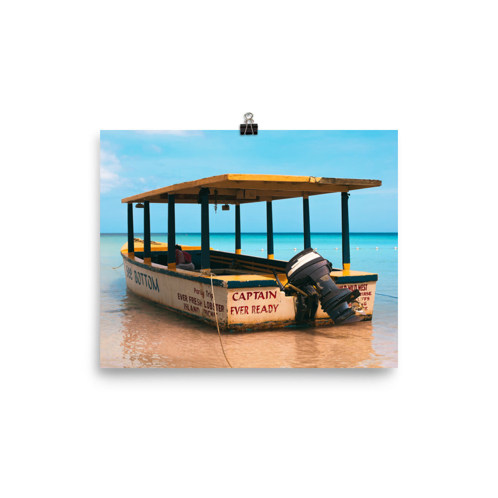 Boat on the Water poster