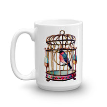Vintage Bird Cage Mug