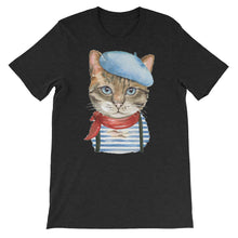 Artistic Cat Short-Sleeve Unisex T-Shirt