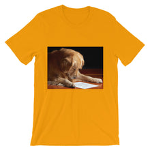 Reading Dog t-shirt