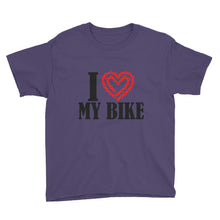 I Love My Bike Youth Short Sleeve T-Shirt