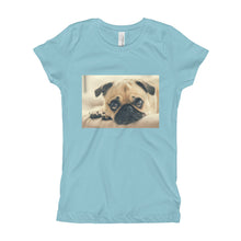 Girl's T-Shirt - Pug.
