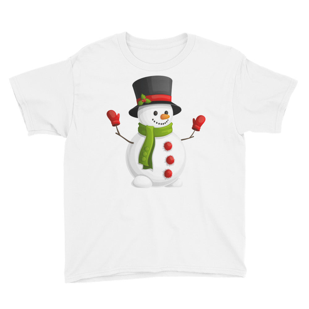 Snowman Youth Short Sleeve T-Shirt