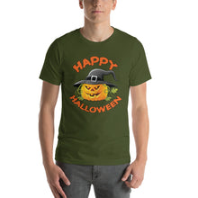 Happy Halloween Jack-O-Lantern Short-Sleeve Unisex T-Shirt