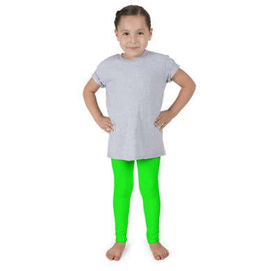 Green Kid's leggings