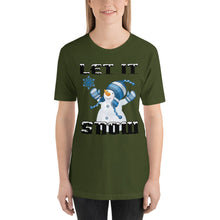 Let It Snowman Short-Sleeve Unisex T-Shirt