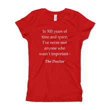 Girl's T-Shirt - Doctor Who