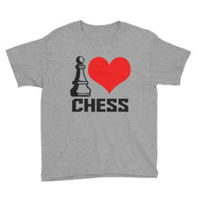 I Love Chess Youth Short Sleeve T-Shirt