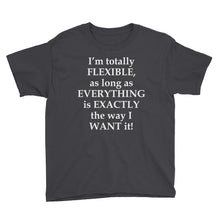 I'm Totally Flexible Youth Short Sleeve T-Shirt