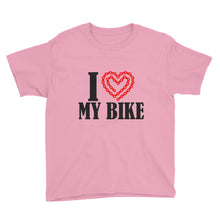 I Love My Bike Youth Short Sleeve T-Shirt