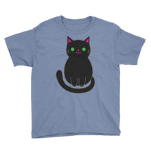 Black Cat Youth Short Sleeve T-Shirt