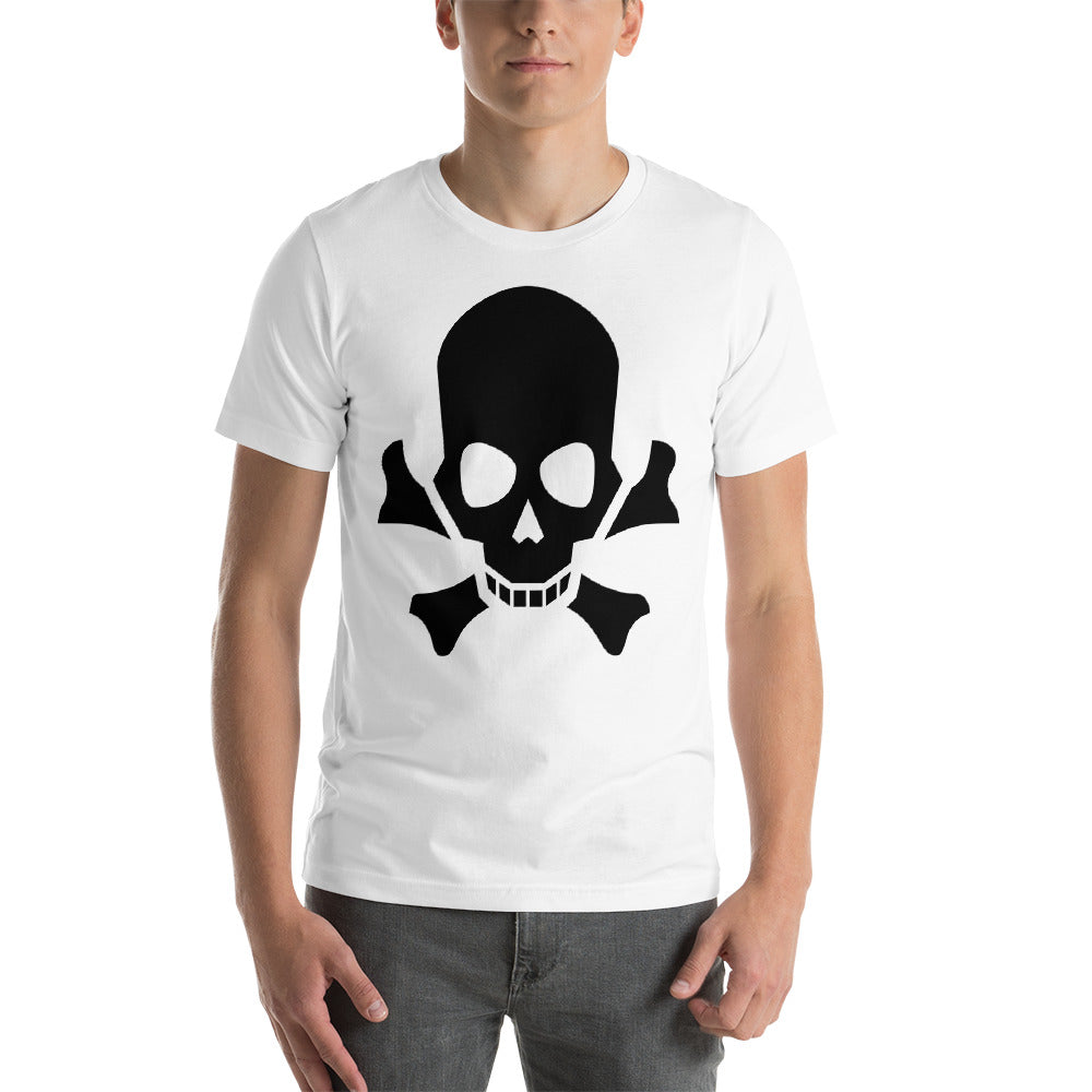 Skull and Crossbones Short-Sleeve Unisex T-Shirt