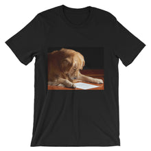 Reading Dog t-shirt