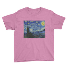 Starry Night Youth Short Sleeve T-Shirt