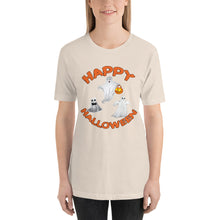 Happy Halloween Ghosts Short-Sleeve Unisex T-Shirt