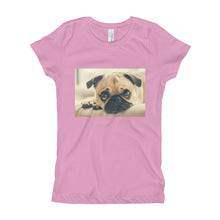 Girl's T-Shirt - Pug.